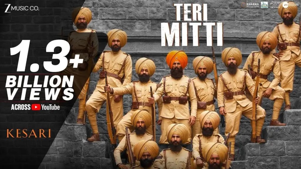 Teri Mitti Lyrics, Teri Mitti Me Mil Jawa Lyrics, Teri Mitti Lyrics In Hindi teri mitti lyrics